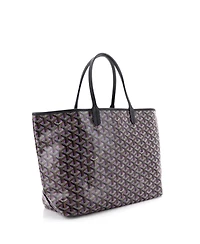 Pre-Owned Goyard Pm Saint Louis Tote Claire Voie Coated Canvas