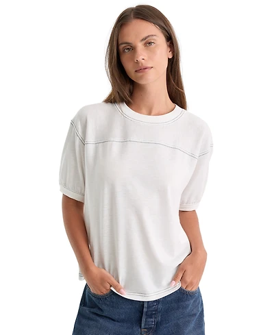 Good American Women's The Gym Crewneck T-Shirt