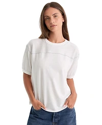 Good American Women's The Gym Crewneck T-Shirt