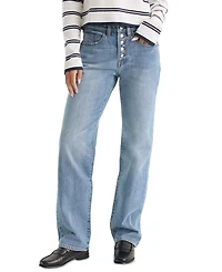 Good American Women's Vintage Mid-Rise Straight Jeans