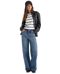 Good American Women's Vintage Wide-Leg High-Rise Jeans