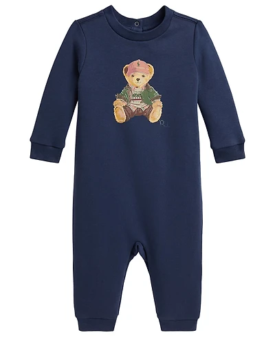 Polo Ralph Lauren Baby Boys' Bear Fleece Coverall