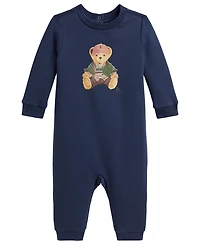 Polo Ralph Lauren Baby Boys' Bear Fleece Coverall