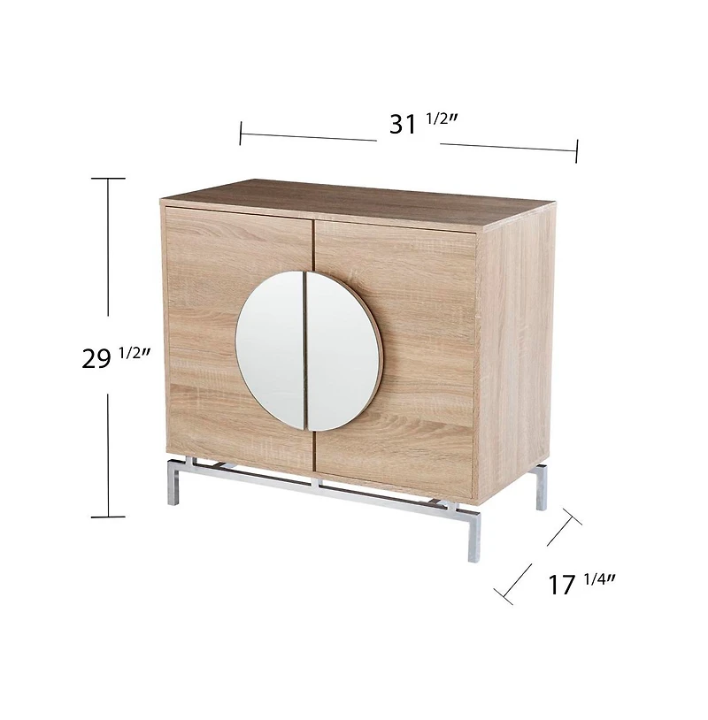 Augusta Home Northdom Bar Cabinet with Wine Storage