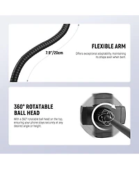 Neewer MS009 Photography Light Stand for select iPhone and Android mobile devices