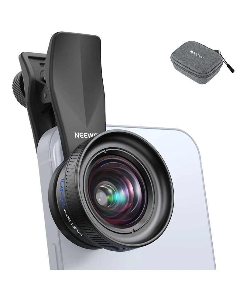 Neewer Ls-72 Camera Lens Accessory with 0.75X for select iPhone and Android mobile devices