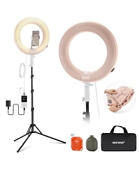 Neewer RA14B Ring Light with 35W, 2400lux, 6500K for select iPhone models