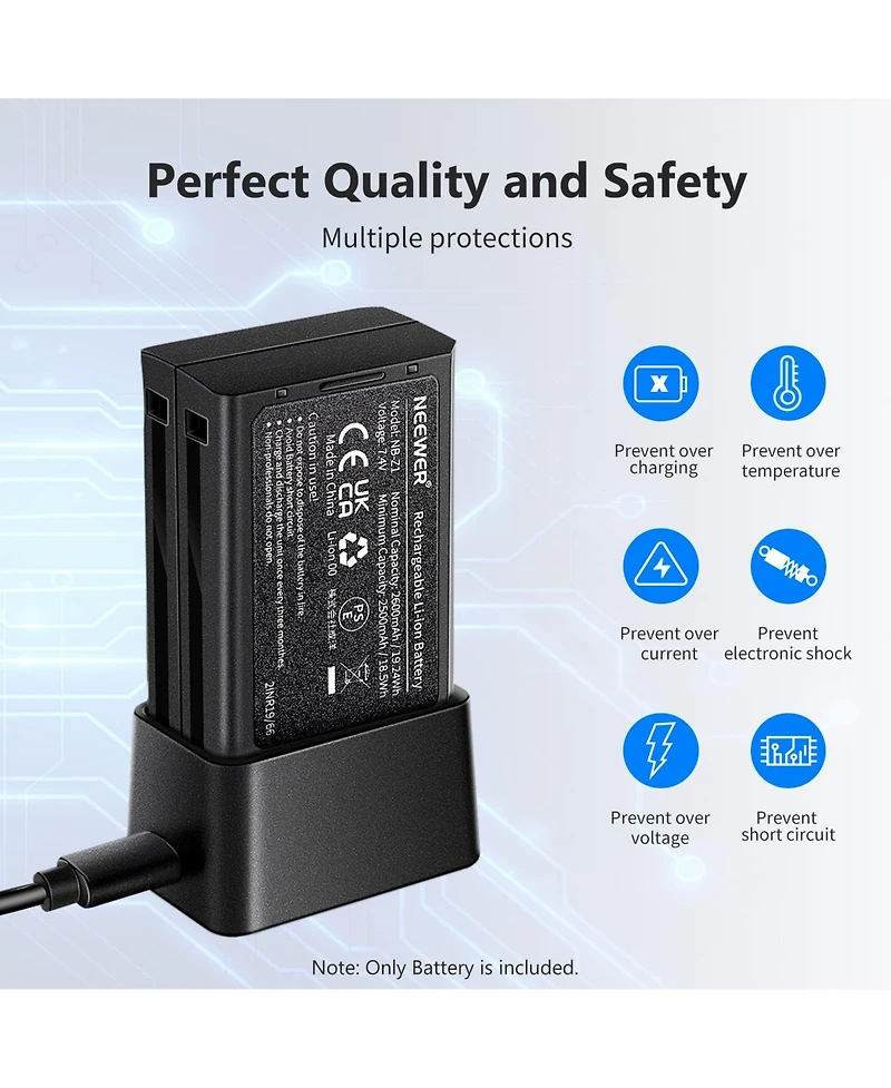 Neewer Nb-Z1 Camera Flash with 2600mAh, Ttl for Neewer Ttl Z2-c Z2-s Z2-n