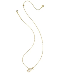Kendra Scott 14k Gold-Plated Imitation Pearl Golf Short Pendant Necklace