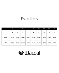 Wacoal Women's High Bar High-Cut Lace Panties