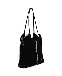 Belle & Bloom Women's Back To Friends Suede Shopper
