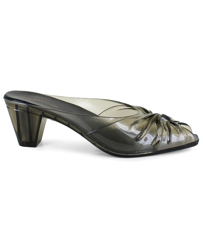 BCBGeneration Women's Sebastian Heeled Jelly Sandal