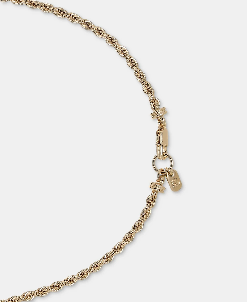 Lauren Ralph Lauren Imitation Pearl Rope Chain Collar Necklace, 17"