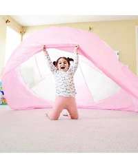 AirFort Pretty In Pink Children's Indoor Play Tent with Easy Storage