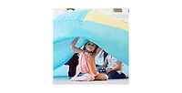 AirFort Beach Ball Blue Inflates in 30 Seconds Children's Indoor Play Tent