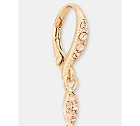 Givenchy Crystal Double Drop Earrings