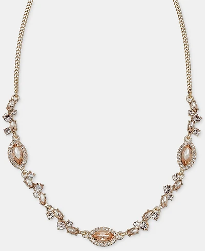 Givenchy Crystal Statement Necklace, 16" + 3" extender