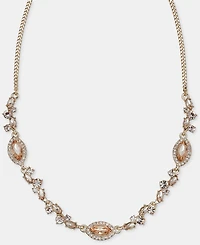 Givenchy Crystal Statement Necklace, 16" + 3" extender