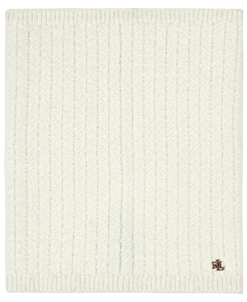 Lauren Ralph Lauren Herringbone Funnel Scarf