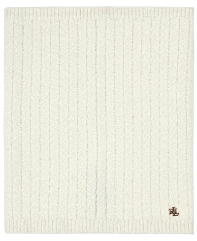 Lauren Ralph Lauren Herringbone Funnel Scarf