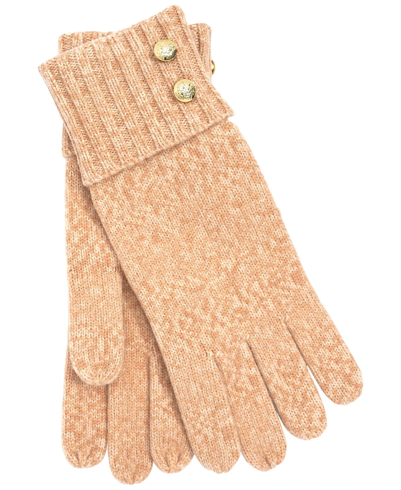 Lauren Ralph Lauren Two Button Knit Gloves