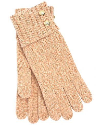 Lauren Ralph Lauren Two Button Knit Gloves