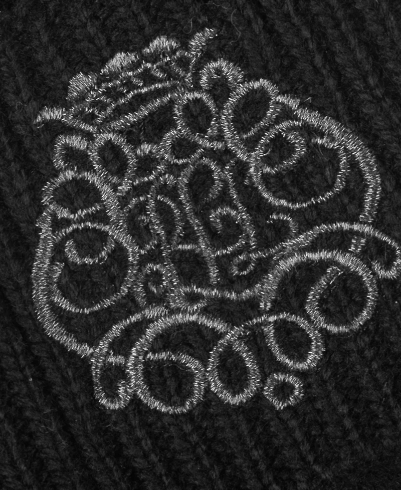 Lauren Ralph Embroidery Knit Gloves