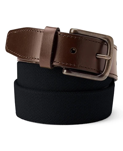 Lands' End Big & Tall Elastic Surcingle Belt