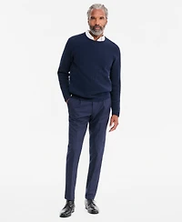 Club Room Men's Long-Sleeve Waffle Crewneck Sweater, Macy's Exclusive