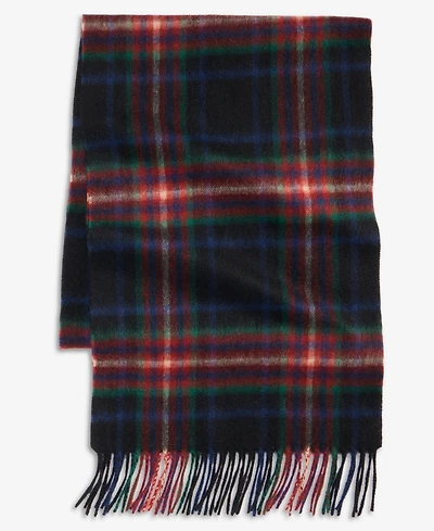 Club Room Cashmere Multi Tartan Plaid Scarf, Macy's Exclusive