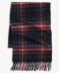 Club Room Cashmere Multi Tartan Plaid Scarf, Macy's Exclusive
