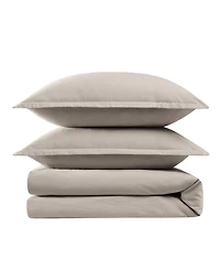 Brooklyn Loom Matte Cotton Velvet 3-Piece Comforter Set, King