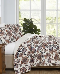 Cannon Chloe Jacobean 3-Piece Quilt Set, King