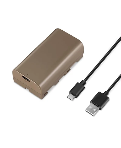 Neewer Np-F550 Led Video Light with 3500mAh, Type C for select Sony Np-f-series devices