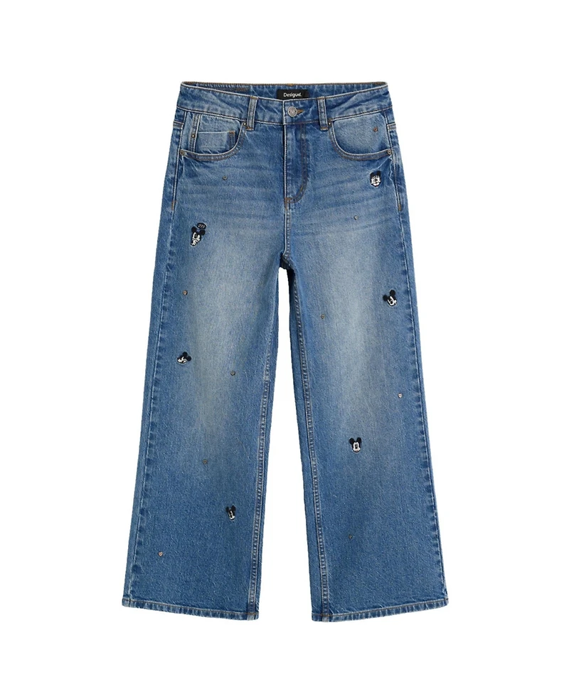 Desigual Women's Culotte Jeans Pants Disney