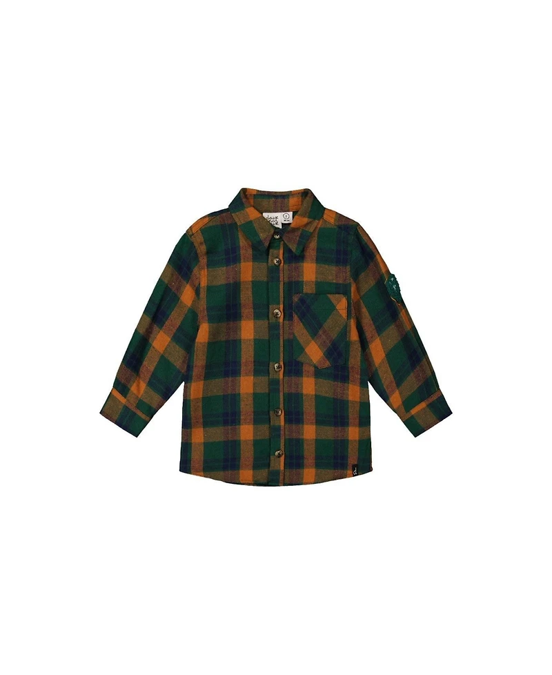 Deux par Deux Baby Boys Plaid Shirt (12-18) months
