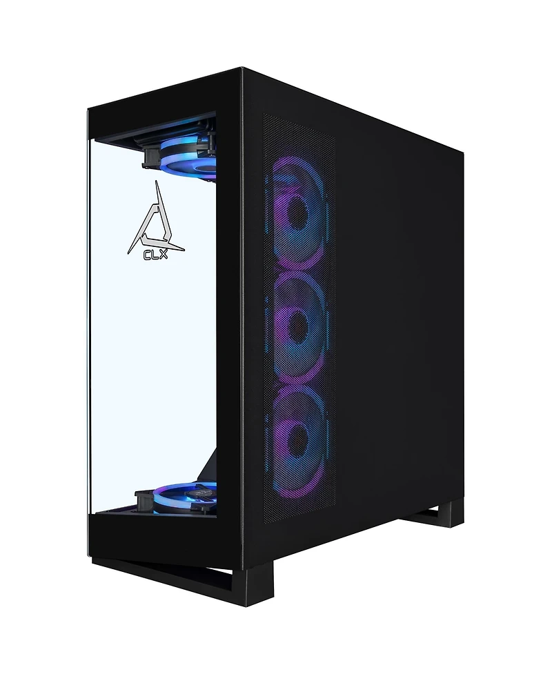Clx Horus Gaming Pc-Liquid Cooled Amd Ryzen 9 9950X3D 4.3GHz 16-Core, 96GB DDR5, GeForce Rtx 5080 16GB Graphics, 4TB Ssd, WiFi, Windows 11 Home