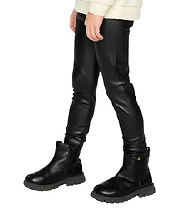 Deux par Deux Toddler Girls (2T-5T) Faux Leather Leggings