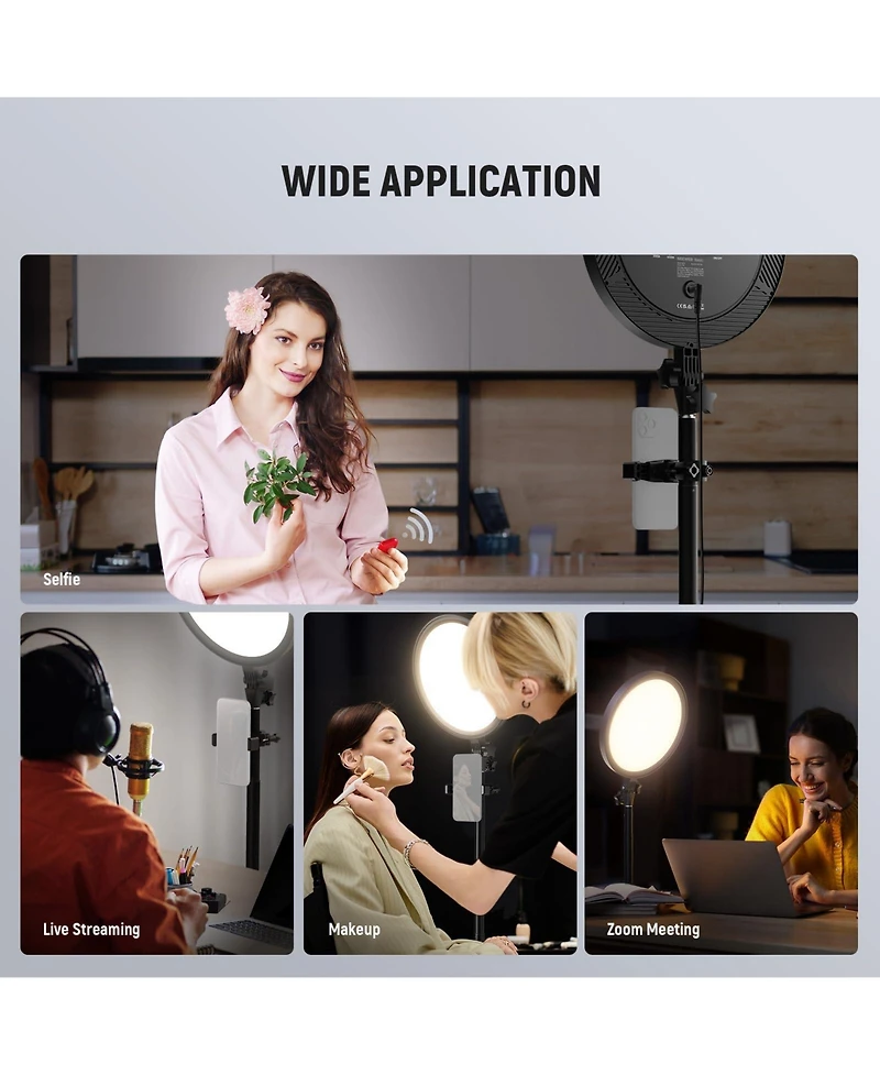 Neewer BR13 Ring Light for select iPhone models