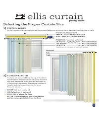 Ellis Curtain Polyester Brissac Colourful Jacobean Pattern Grommet Panel