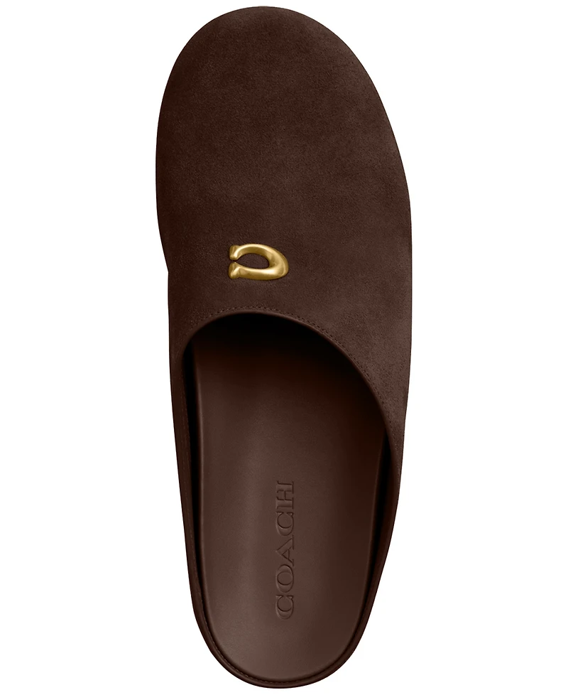 Coach Women's Sculpted C Soft Slip-On Mules