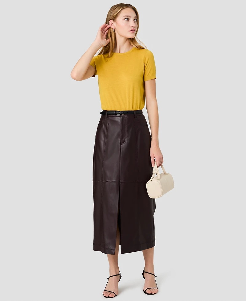 French Connection Women's Madeline Fitted Midi Skirt