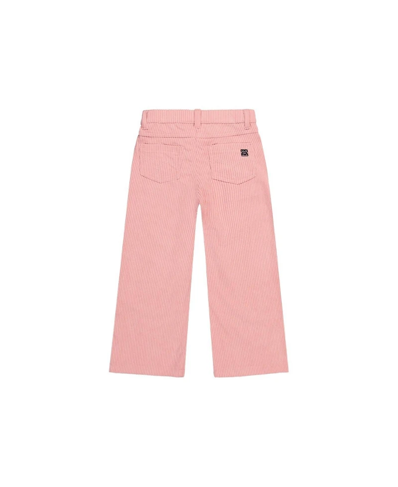 Deux par Little and Big Girl (6Y - 14Y) Stretch Corduroy Wide Leg Pants