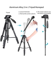 Neewer SAB264 Camera Tripod with 2 in, 177cm