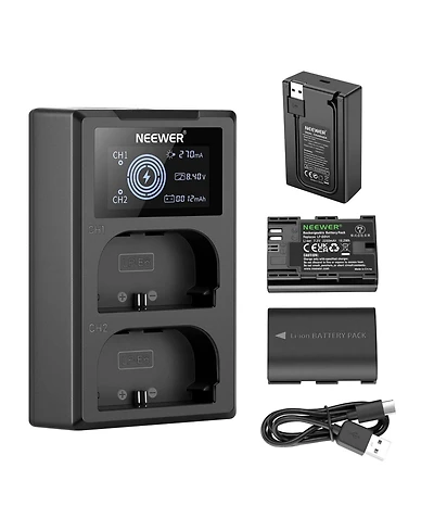 Neewer Lp-E6NH Camera Battery and Charging Accessory