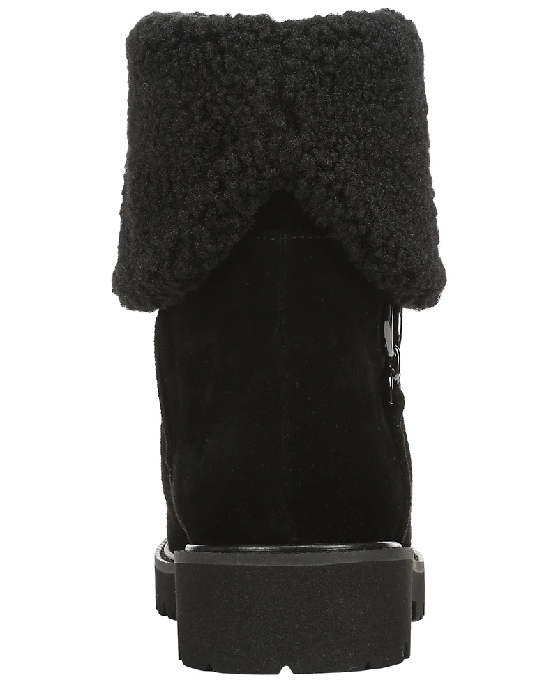 Franco Sarto Women's Suede Pull-On Ankle Booties
