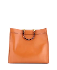 Pre-Owned Fendi Large Sunshine Shopper Tote Leather