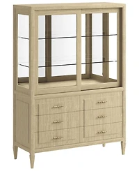 A.r.t. Furniture Eave Ii 52" Wood China Cabinet