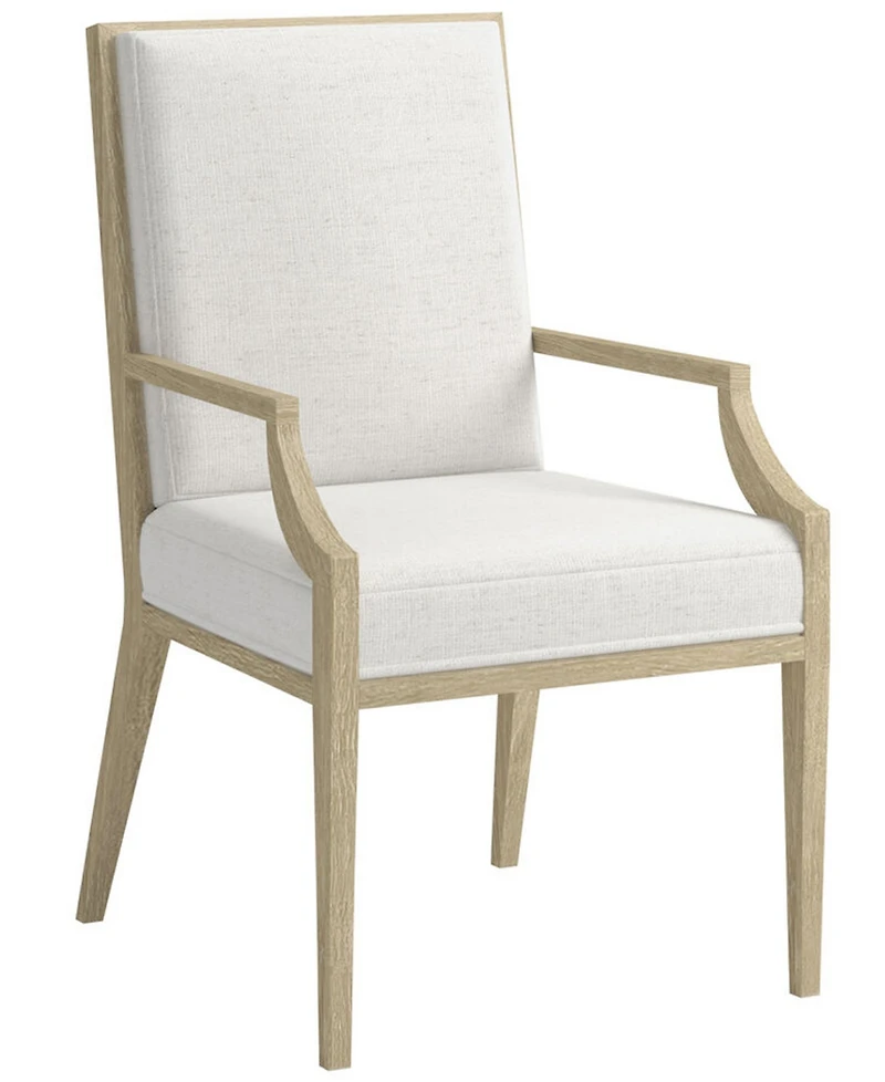 A.r.t. Furniture Eave Ii 7-Piece Oval Dining Set (Table, 4 Upholstered Side Chairs & 2 Arm Chairs)