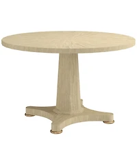 A.r.t. Furniture Eave Ii 5-Piece Round Dining Set (Table & 4 Upholstered Arm Chairs)